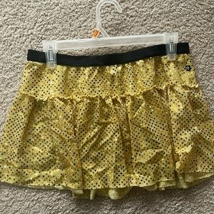 Sparkle athletic skirt